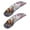 American Robin Tulip, variant on SCRAWLGOD Cat Paws Heart Dustproof Office Chair Armrest Slipcovers Anti-Slip Washable Rotating Chair Arm Cover Breathable Computer Chair Arm Protector, 2 PCS