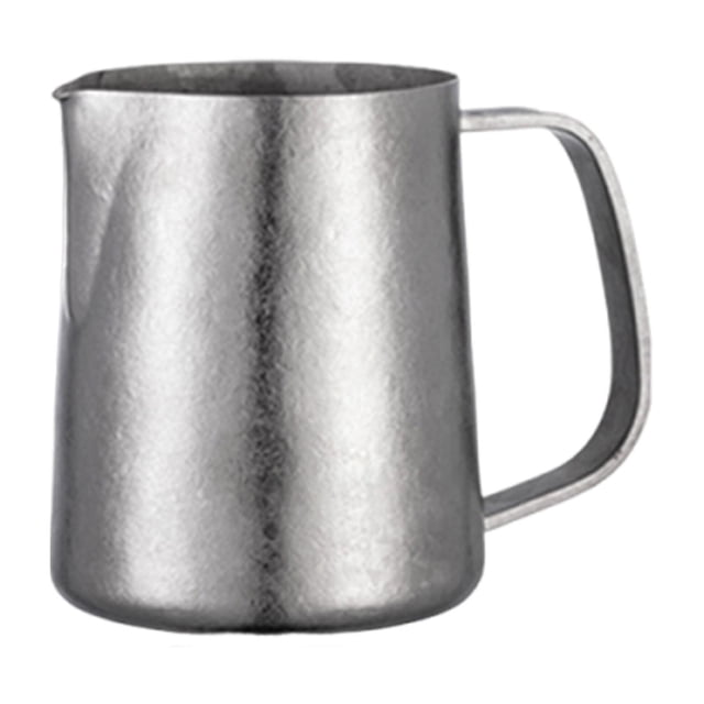 DimyFew Milk Frothing Pitcher Jug Container Espresso Machine Accessories Smooth Surface Comfortable Grip Easy to Clean Latte Art Tool 350ml
