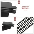 thumbnail image 3 of FUTUREORYY 2Set Under Seat Air Vent Cover Plastic Black Car Interior Accessories for Airflow Optimization, 3 of 8