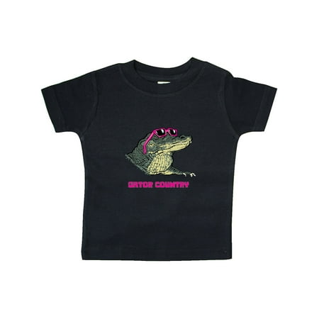

Inktastic Gator Country Sunny Gator in Pink Sunglasses Gift Baby Boy or Baby Girl T-Shirt