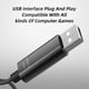 thumbnail image 3 of Audífonos USB para juegos con micrófono Audífonos ergonómicos para computadora PC (Negro), 3 of 6