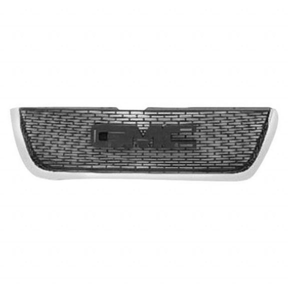 For GMC Acadia 2007 2008 2009 2010 2011 2012 Grille | Matte Black | w/ Chrome Molding | GM1200585 | 22785560