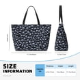 thumbnail image 4 of Easygdp Gothic Skull Bolsa de Viaje de Playa de Gran Capacidad, Bolsa Tote Perfecta para la Playa, Escapadas de Fin de Semana y Viajes, 4 of 7