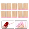 thumbnail image 1 of Pointed Tip Swabs, 10 Bags Wooden Sticks Pointed Cotton Swabs Wide Usage  for Makeup, 1 of 7