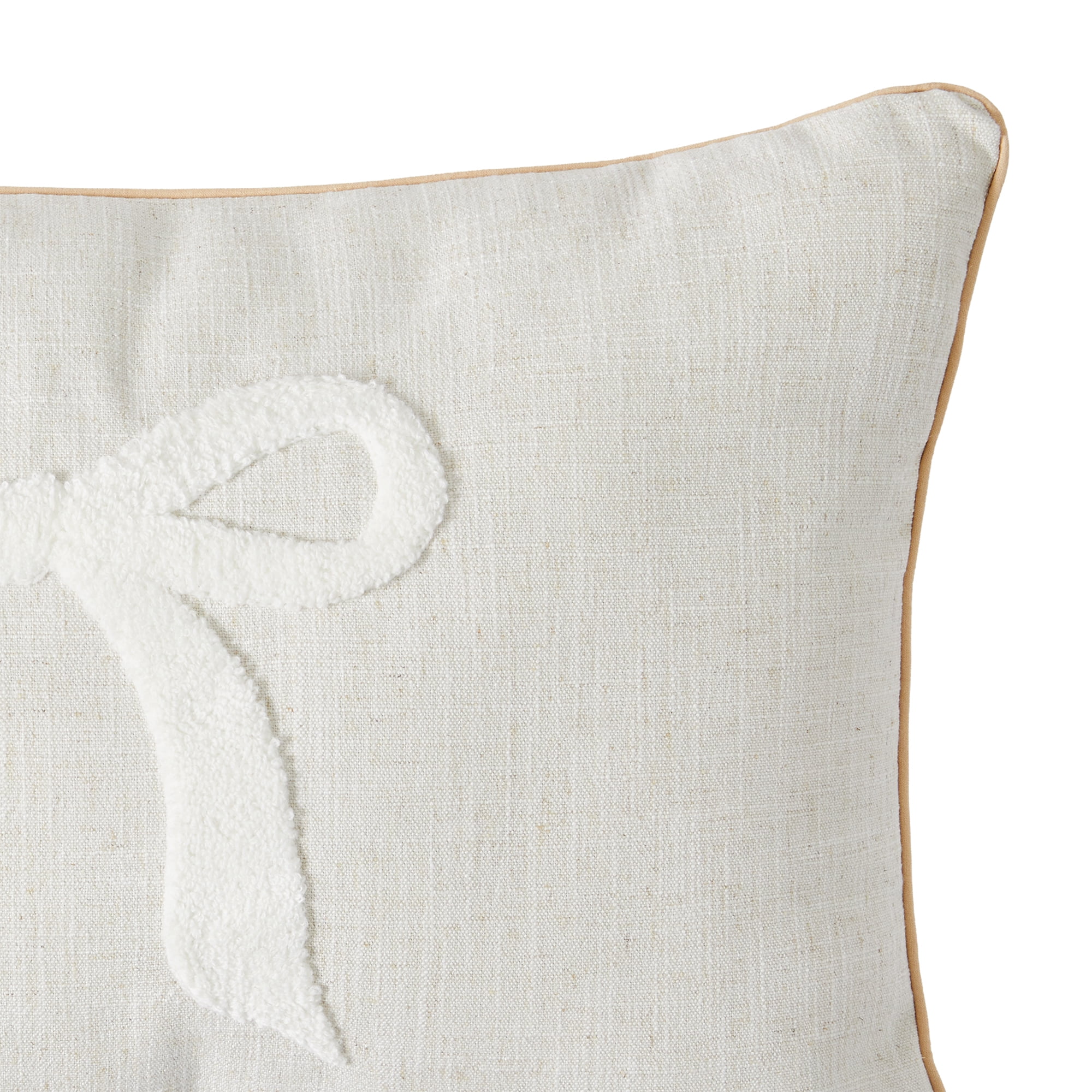 Fraiche Bow Tufted Accent Cushion