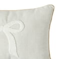 thumbnail image 2 of Fraiche Bow Tufted Accent Cushion, 2 of 6