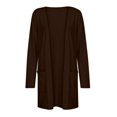 thumbnail image 5 of JUNWELL Cardigan for Women Women‘s Summer Long Sleeve Lightweight Sweaters Cardigans Fall Oversized Open Front Cardigans Coat with Pockets, 5 of 5