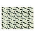 thumbnail image 1 of Feminine Cutting Board, Dog Cat Silhouettes Romantic Hearts Domestic Animals Pet Love, Decorative Tempered Glass Cutting and Serving Board, Large Size, Beige Black Red, by Ambesonne, 1 of 1