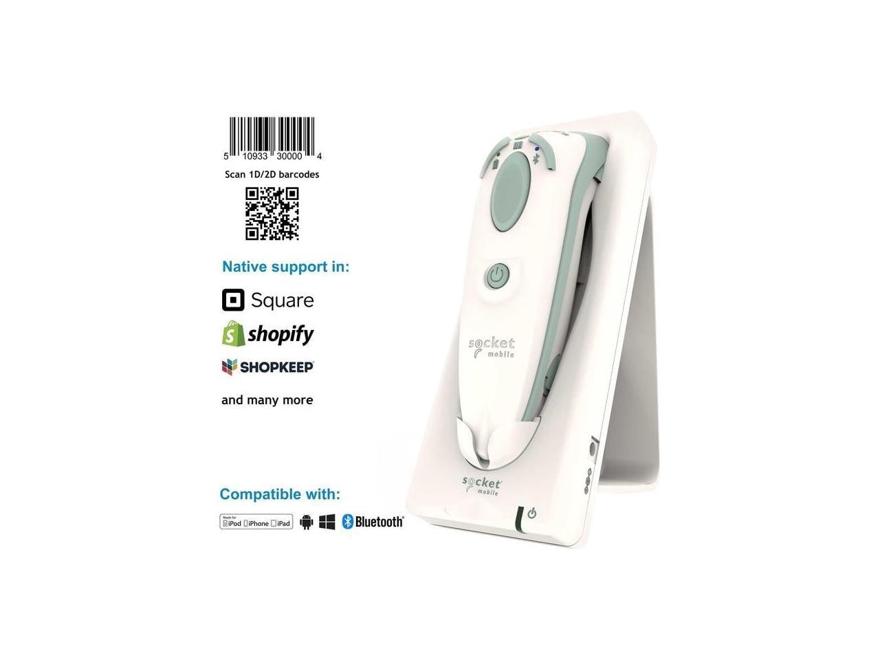 Socket Mobile DuraScan D745 Universal Healthcare Barcode Scanner CX38592890