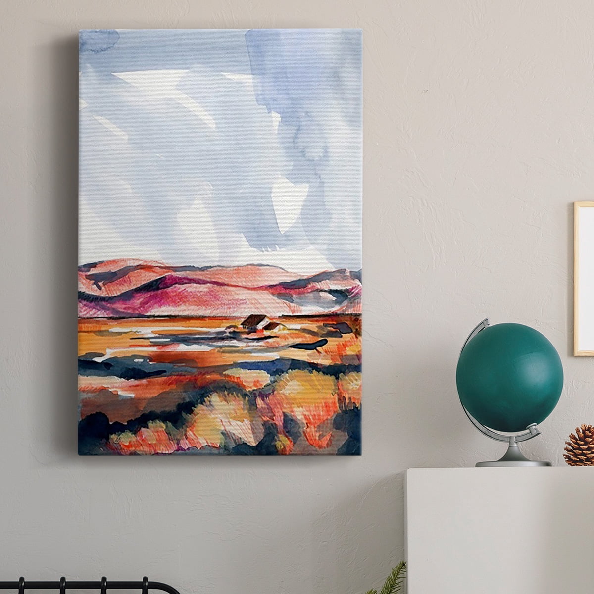 Chromatic Landscapes I Premium Gallery Wrapped Canvas - Ready to Hang