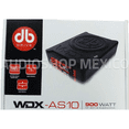 thumbnail image 3 of Subwoofer Amplificado DB Drive WDX-AS10 900 Watts 10 Pulgadas 4 Ohms DB Drive WDXAS10, 3 of 8