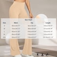 thumbnail image 3 of KICILVS Flare Leggings For Women High Waist Yoga Pants with Pockets Soft Stretch Pants for Workout and Daily Wear Khaki, 3 of 9