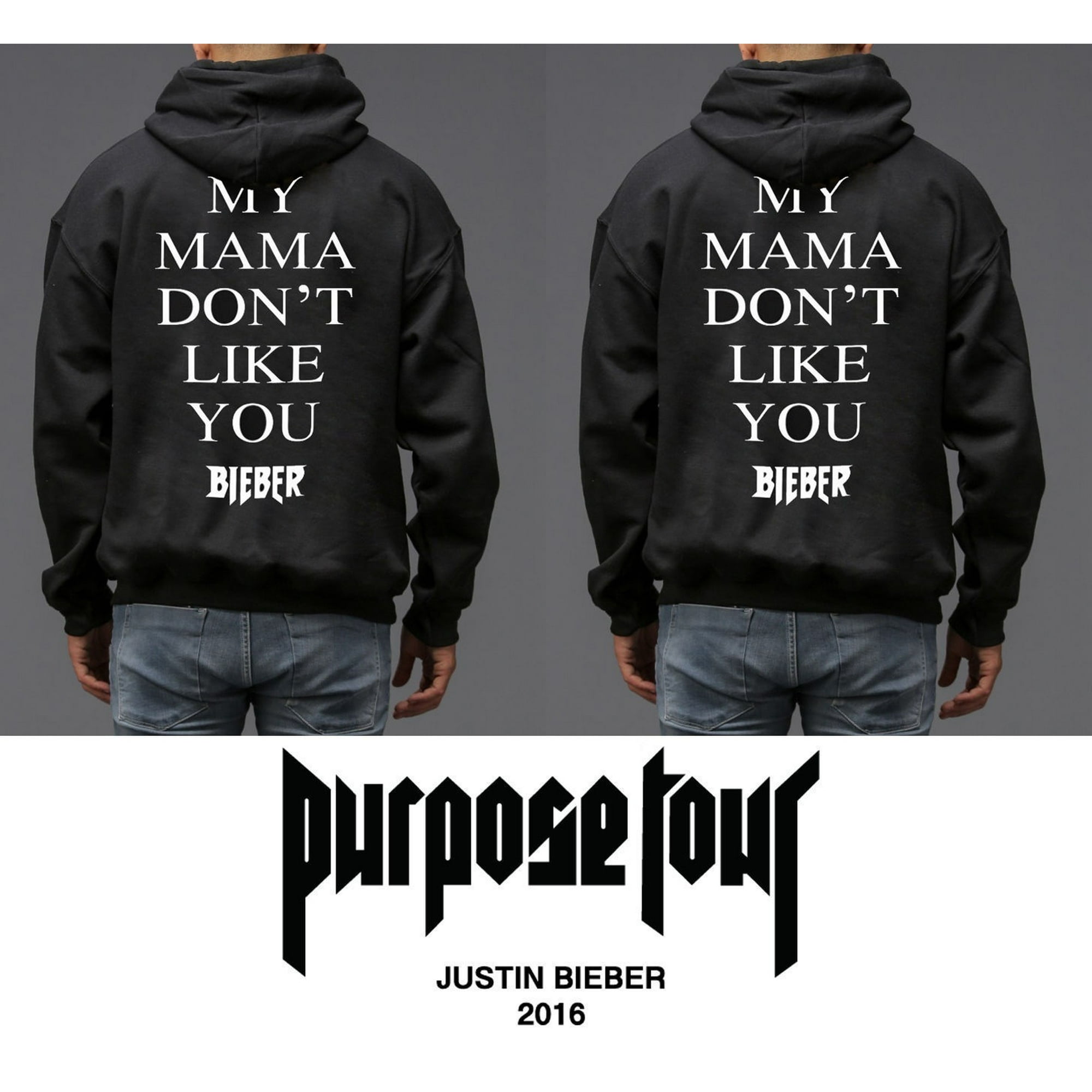 Black purpose tour hoodie hot sale