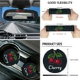 thumbnail image 6 of Yuyamidu Cherry Car Seat Cover Full Set with Car Sun Shade Steering Wheel Cover Seat Belt Strap Cover Handbrake Cover Set Cup Coaster Keychain Wristlet Strap for Women, 16 PCS, 6 of 7