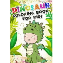 Dinosaur Coloring Book for kids: Fantastic Dinosaur Coloring Book with 100 Unique Vectoriel Including T-Rex,, Triceratops, Stegosaurus, Tyrannosaurus, Hypsilophodon, Allosaurus, Velociraptor, Pteranod