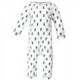thumbnail image 2 of Touched by Nature Baby Girl Organic Cotton Coveralls 3pk, Garden Floral, 3-6 Months, 2 of 4