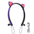 thumbnail image 2 of Gwong Electrónica Inalámbrico Luminoso Luminoso Lindo Gato Forma Forma Auriculares Auriculares Estéreo In-Ear, 2 of 7
