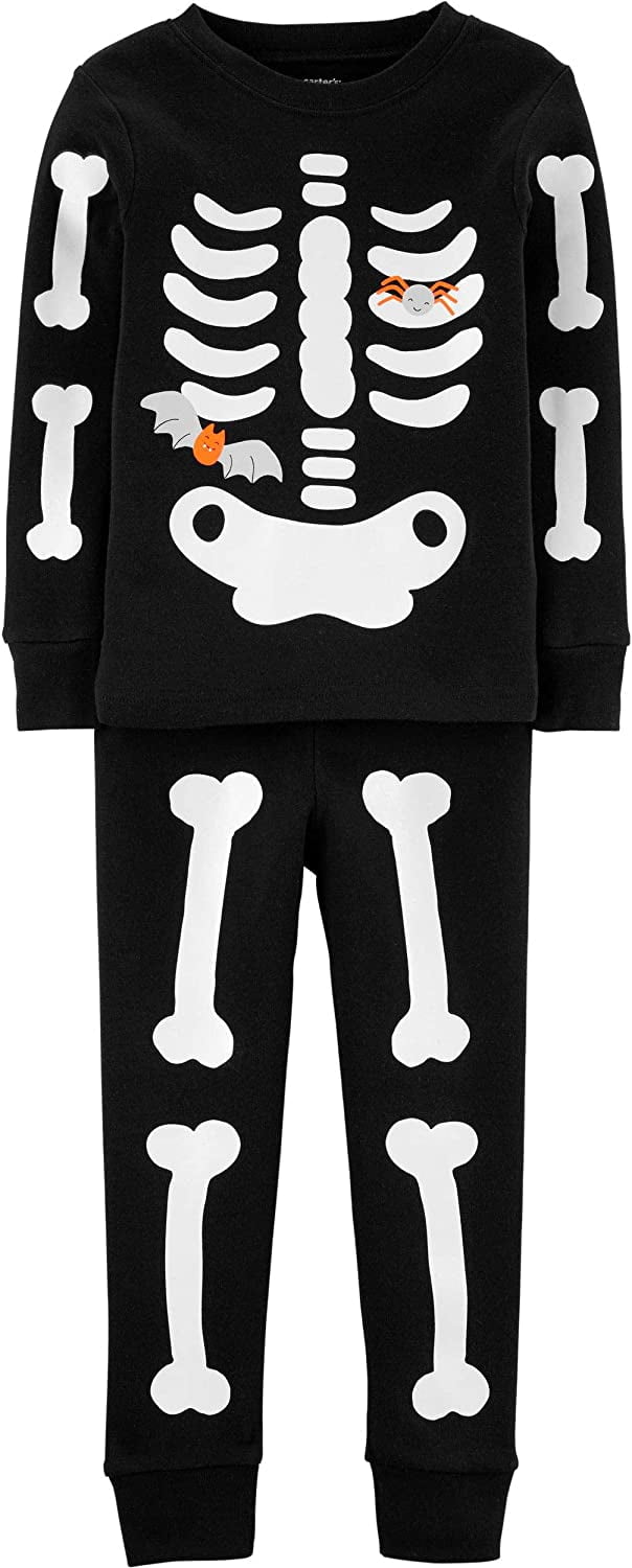 Carters skeleton pajamas 2025