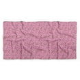 thumbnail image 5 of Bimba Pink Leaves & Flycather Bird Pure Silk Printed Head Bandanas Summer Neck Wrap Scarf 40 x 40 Inches, 5 of 6
