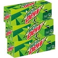 thumbnail image 2 of Mountain Dew Soda, Fridge Pack Bundle, 12 fl oz, 36 Cans, 2 of 7