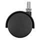 thumbnail image 1 of Pack De 2 Rodajas Twin Nylon Handy Home 2" Negro, 1 of 3