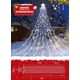 thumbnail image 4 of Navideñas Decoraciones Luces Solares para Exteriores, 349 LED de Estilo Diamante, 9 * 3.5M Luz Navidad Exterior, Remoto y Temporizador, 11 Modes Series Navideñas para Jardín, Blanco Frío, 4 of 8
