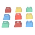 thumbnail image 4 of Clavier Keycaps, PBT Keycaps Dye Sublimation Résistance à l'Usure Large Compatibilité pour Bureau pour PC pour Ordinateur, 4 of 8