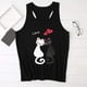 thumbnail image 5 of Blusas sueltas con cuello en O y estampado informal para mujer Pompotops lopia997094, 5 of 6