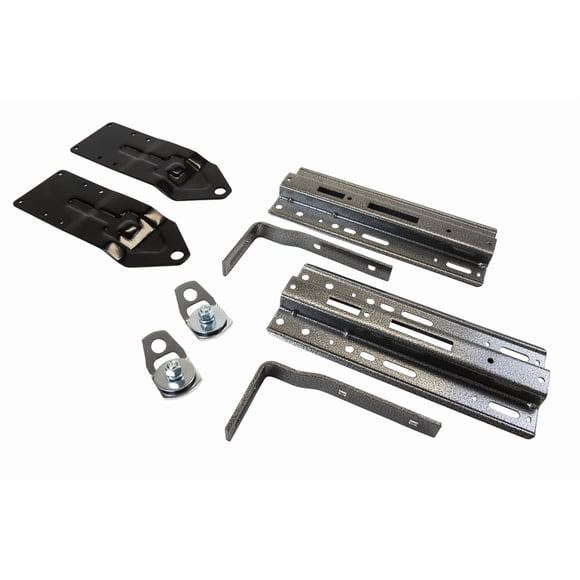 Lippert Components Camper Tie Down 182906 Happijac; FT-CG9; Frame Mount; Powder Coated; Steel; With Centering Guides