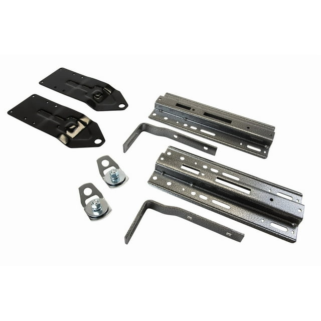 Lippert Components Camper Tie Down 182906 Happijac; FT-CG9; Frame Mount; Powder Coated; Steel; With Centering Guides