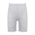 thumbnail image 3 of Manyakai Toddler Girls 6 Pack Dance Shorts Bike Shorts Solid Elastic Waist Ruffle Gymnastics Type A 100, 3 of 7