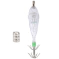 thumbnail image 2 of Cebo de luz blanca, cebo de luz de calamar cebo impermeable para luz de pesa led de agua para la costa costa de la costa, barcos, lagos y ríos, 2 of 7