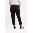 thumbnail image 2 of Ellos Comfortable Women's Plus Size Boyfriend Jeans Stretch Denim Mid-Rise, 2 of 6