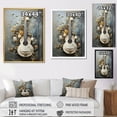 thumbnail image 4 of Designart "Grecian Gray Bouzouki Brilliance" Music Canvas Wall Art, 4 of 7