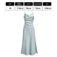 thumbnail image 2 of Vestido de verano 2023 con escote en V y tirantes finos para mujer, vestido de verano de color liso para mujer, vestido sexy sin mangas con escote en forma de corazón para fiesta de verano, 2 of 6
