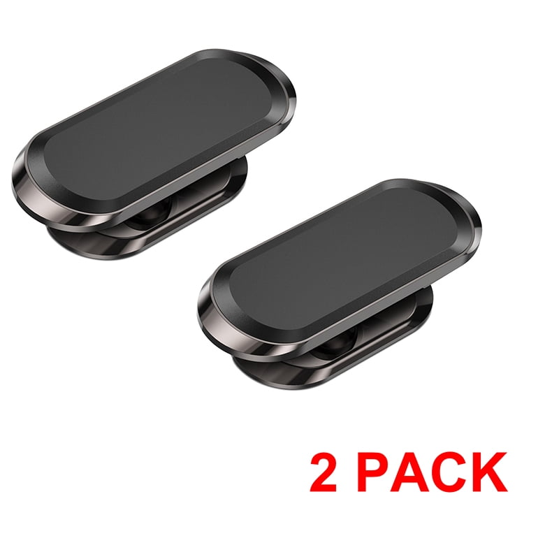 Magnetic Phone Car Mount, Powerful Magnets Car Mount Holder for Dashboard with Strong Adhesive, Fits All iPhone Samsung Galaxy Smartphone [2 Pack]