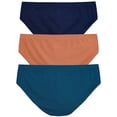 thumbnail image 3 of TANBOM Men's Nylon Tagless Triangle Underwear Comfort Deaign Indigo Sea Blue Latte XXL, 3 of 6