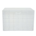 thumbnail image 1 of 5-Layer Transparent Jewelry Box With 120 Compartments, Handle Design, Dustproof And Waterproof, Plastic Material For Convenient Jewelry Storage, 1 of 8