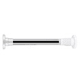 thumbnail image 1 of Tringles de Rideau de Douche en Acier Inoxydable pour Salle de Bain, Tringle à Rideau à Tension à Ressort Réglable Sans Perçage, 1 of 7