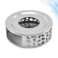 thumbnail image 4 of Stainless Steel Tea and Coffee Heater Multi-function Tea Warmer Tea Stove for Home Tea House Hotel Restaurant (Silver), 4 of 6