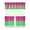Watermelon, variant on Steampunk Kitchen Curtains 3-Piece Set - Mystical Cosmic Sunburst & Constellation Rod Pocket Window Panels, Goth Aesthetic Tier & Valance (White Semi-Sheer Fabric)
