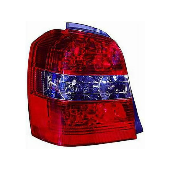 Left Tail Light Housing - Compatible with 2004 - 2007 Toyota Highlander 2005 2006