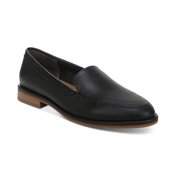 Style Co Houstonn Loafer Flats Black Smooth 8M