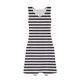 thumbnail image 4 of mfyjkho Vestidos casuales para mujer, Vestido holgado sin mangas con cuello en V y bolsillo con estampado de rayas de verano para mujer Vestidos de fiesta para mujer l, 4 of 6