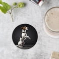 thumbnail image 4 of BaHomeck Drink Coasters Set of 4 with Holder white and brown Jack Russell Terrier dog Water Absorbent Ceramic Coasters Tabletop Protection,Suitable for Various Cup ,Home Decor, 4 of 4