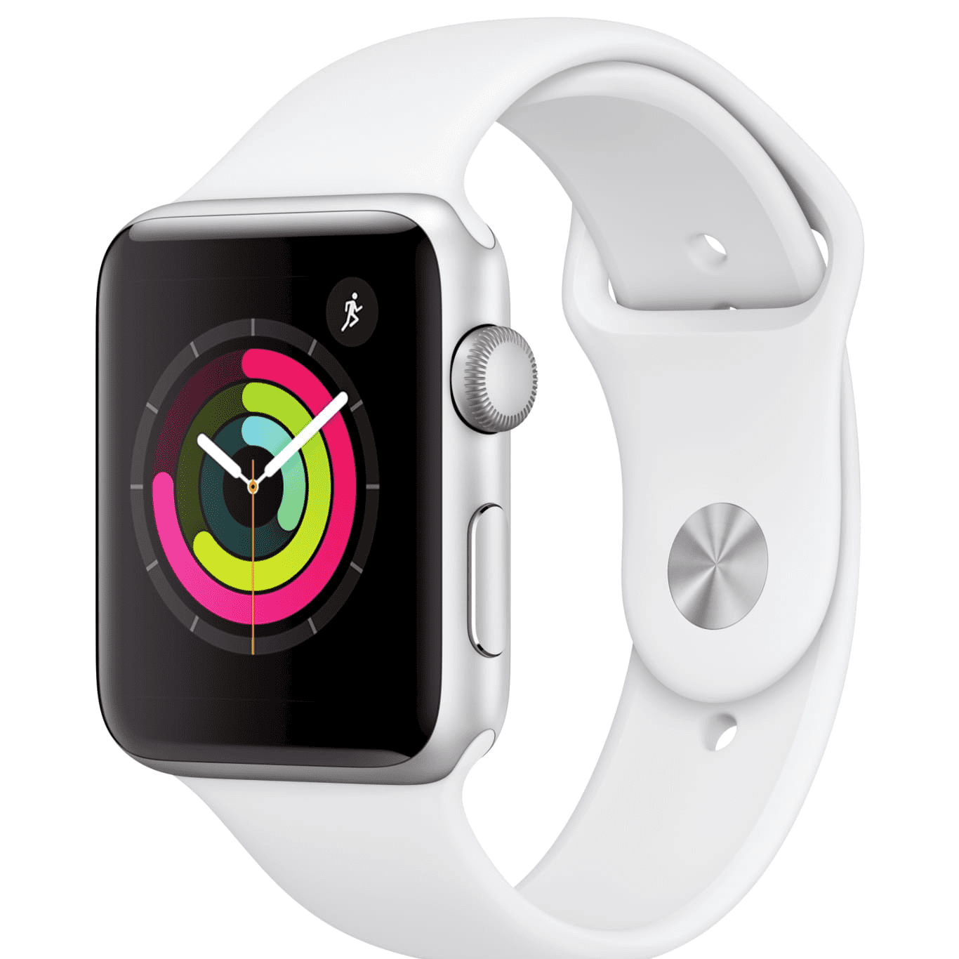 Apple Watch Series 3 GPS Silver - 42mm - White Sport Band