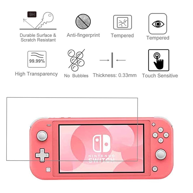 GINA JOYFURNO Nintendo Switch Lite Kit: TPU Case, 10 Game Slots