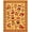 Beige, Pattern 3, variant on ODIKA 4'x6' Machine Washable Non-Slip Area Rug, Adorable Winter Penguin Family Latch Hook Project High Traffic Rug, Red, 618676