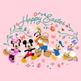 thumbnail image 2 of Junior's Mickey & Friends Happy Easter Group Egg Hunt Graphic Tee Light Pink 2X Large, 2 of 3