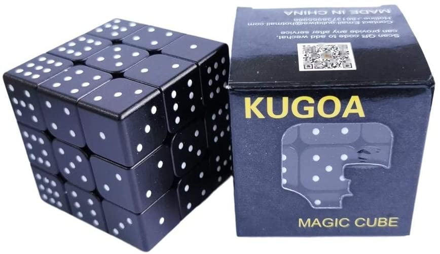 3x3 Speed 3D Emboss Effect Sudoku Braille Magic Cube Puzzles for Blind Weaksight 